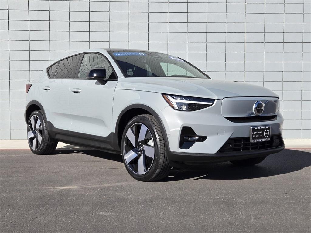 used 2024 Volvo C40 Recharge Pure Electric car, priced at $33,984