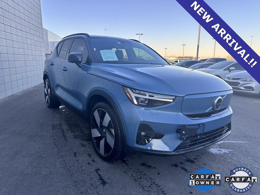 used 2023 Volvo XC40 Recharge Pure Electric car, priced at $37,498