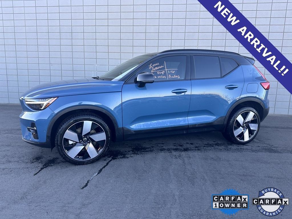 used 2023 Volvo XC40 Recharge Pure Electric car, priced at $37,498