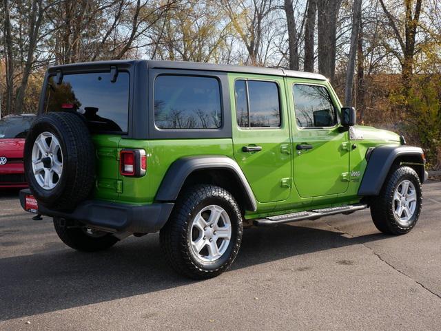 used 2019 Jeep Wrangler Unlimited car, priced at $29,596