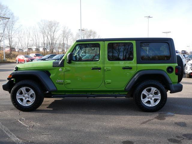 used 2019 Jeep Wrangler Unlimited car, priced at $29,596