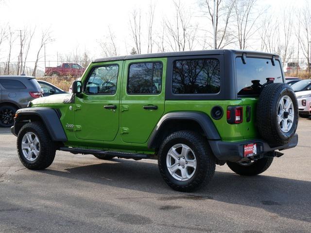 used 2019 Jeep Wrangler Unlimited car, priced at $29,596