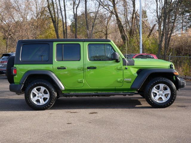 used 2019 Jeep Wrangler Unlimited car, priced at $29,596