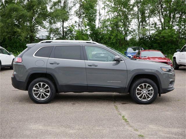 used 2021 Jeep Cherokee car, priced at $20,996