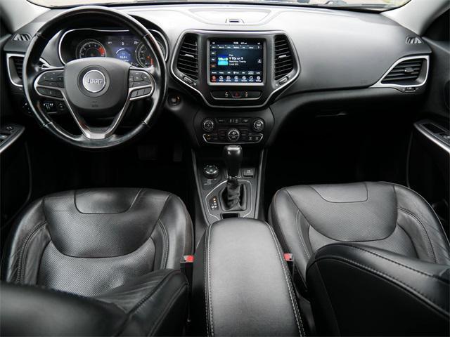 used 2021 Jeep Cherokee car, priced at $21,296