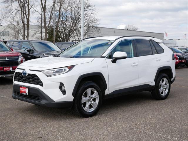 used 2021 Toyota RAV4 Hybrid car, priced at $25,999