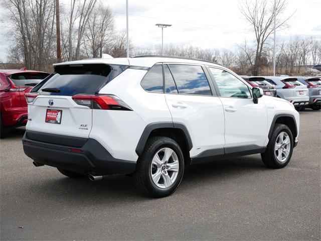 used 2021 Toyota RAV4 Hybrid car, priced at $25,999