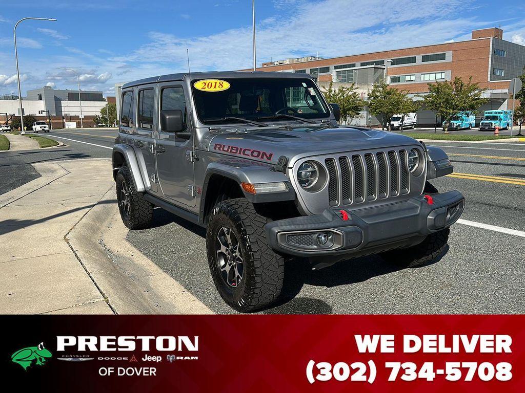 used 2018 Jeep Wrangler Unlimited car, priced at $27,595