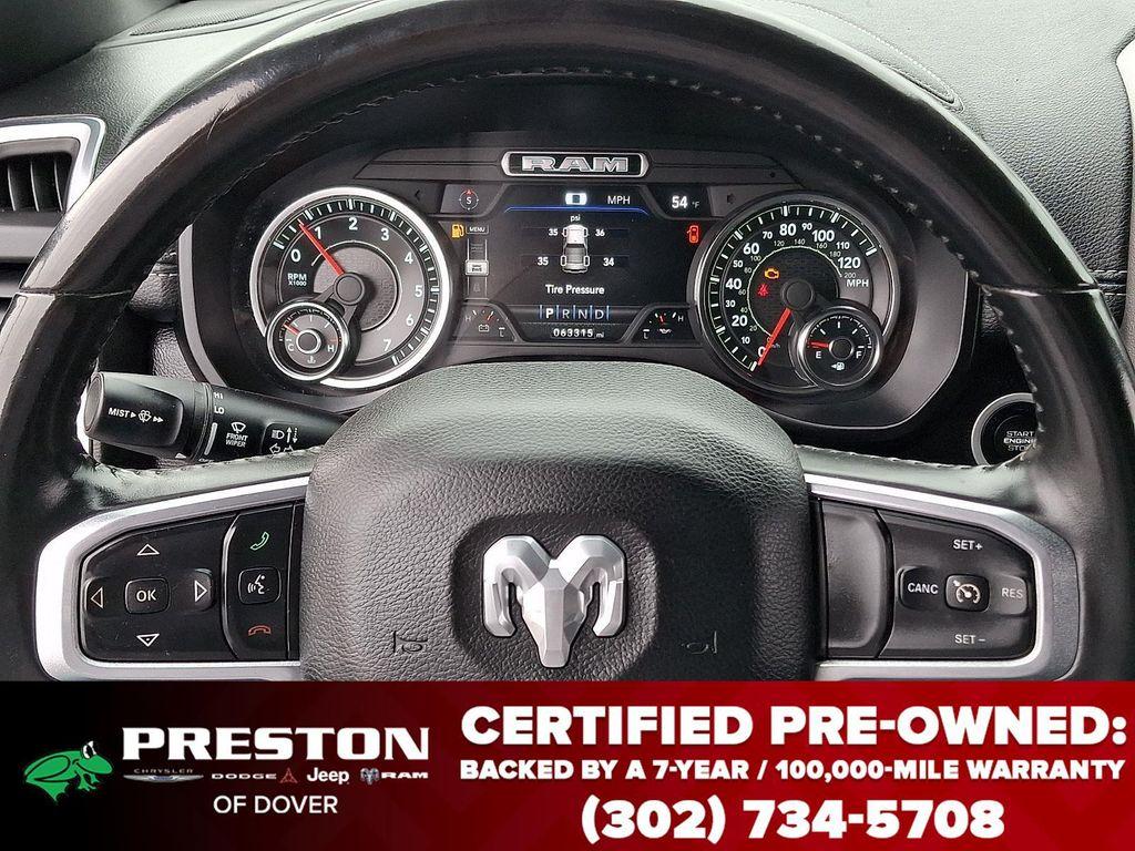 used 2021 Ram 1500 car, priced at $36,095