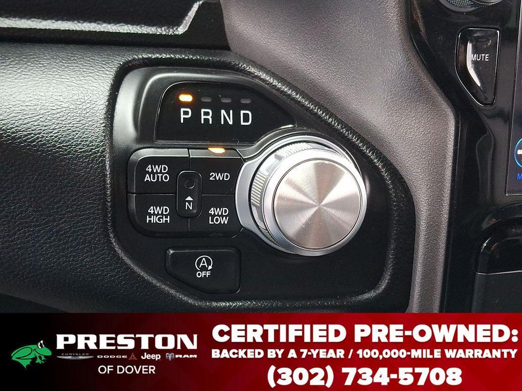 used 2021 Ram 1500 car, priced at $36,095