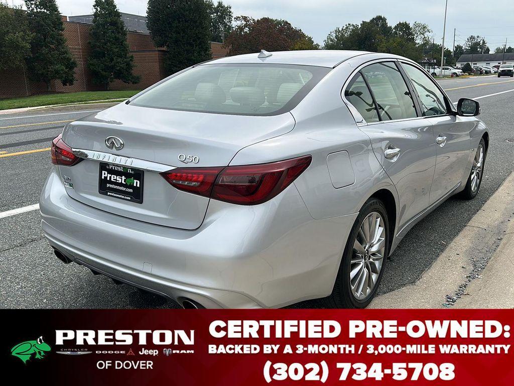 used 2020 INFINITI Q50 car, priced at $21,395