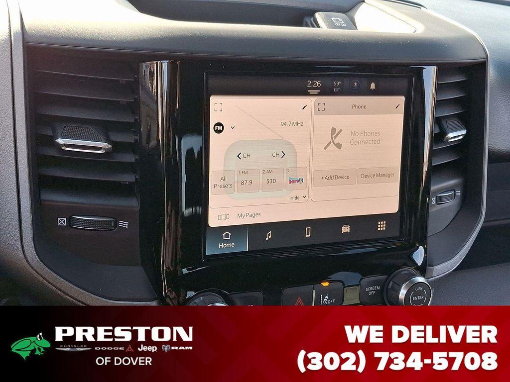 new 2025 Ram 1500 car, priced at $42,539