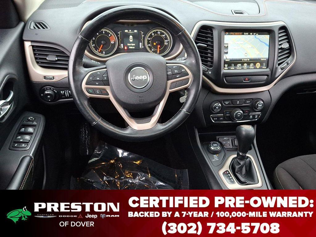 used 2017 Jeep Cherokee car, priced at $15,495