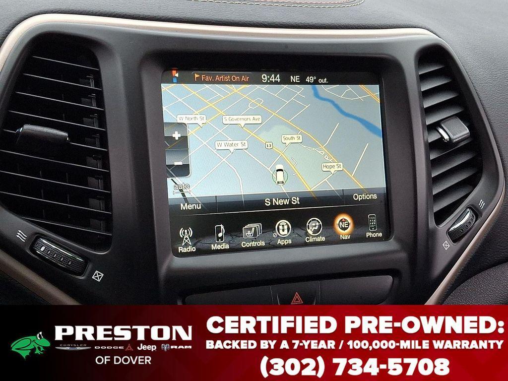 used 2017 Jeep Cherokee car, priced at $15,495