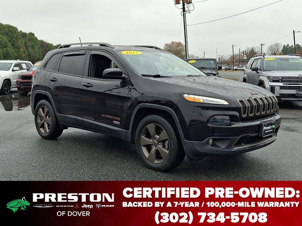 used 2017 Jeep Cherokee car, priced at $15,495