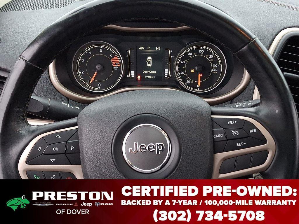 used 2017 Jeep Cherokee car, priced at $15,495