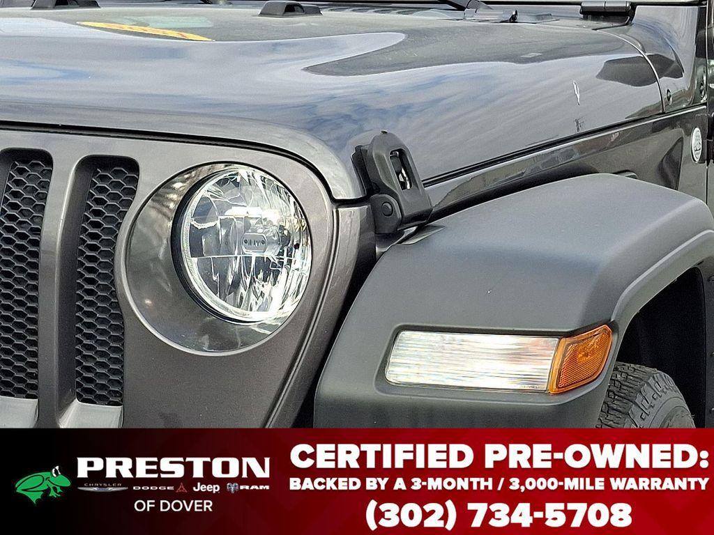 used 2021 Jeep Wrangler Unlimited car, priced at $23,995