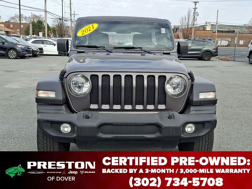 used 2021 Jeep Wrangler Unlimited car, priced at $23,995