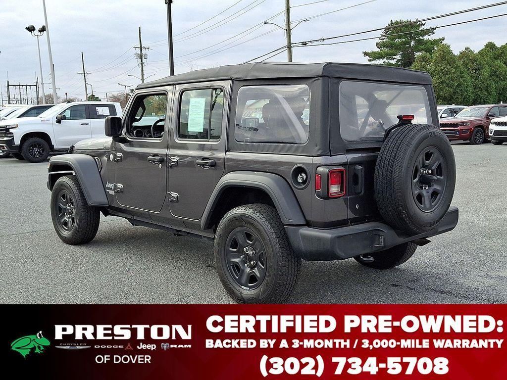 used 2021 Jeep Wrangler Unlimited car, priced at $23,995