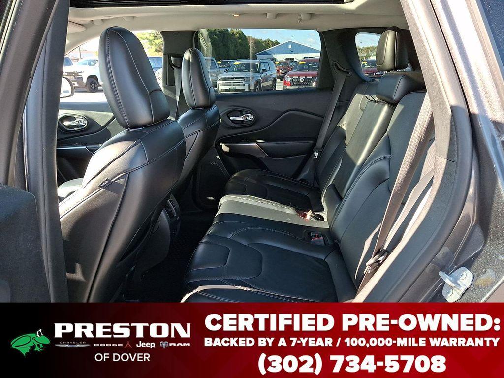 used 2021 Jeep Cherokee car, priced at $19,695