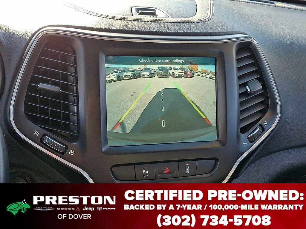 used 2021 Jeep Cherokee car, priced at $19,695