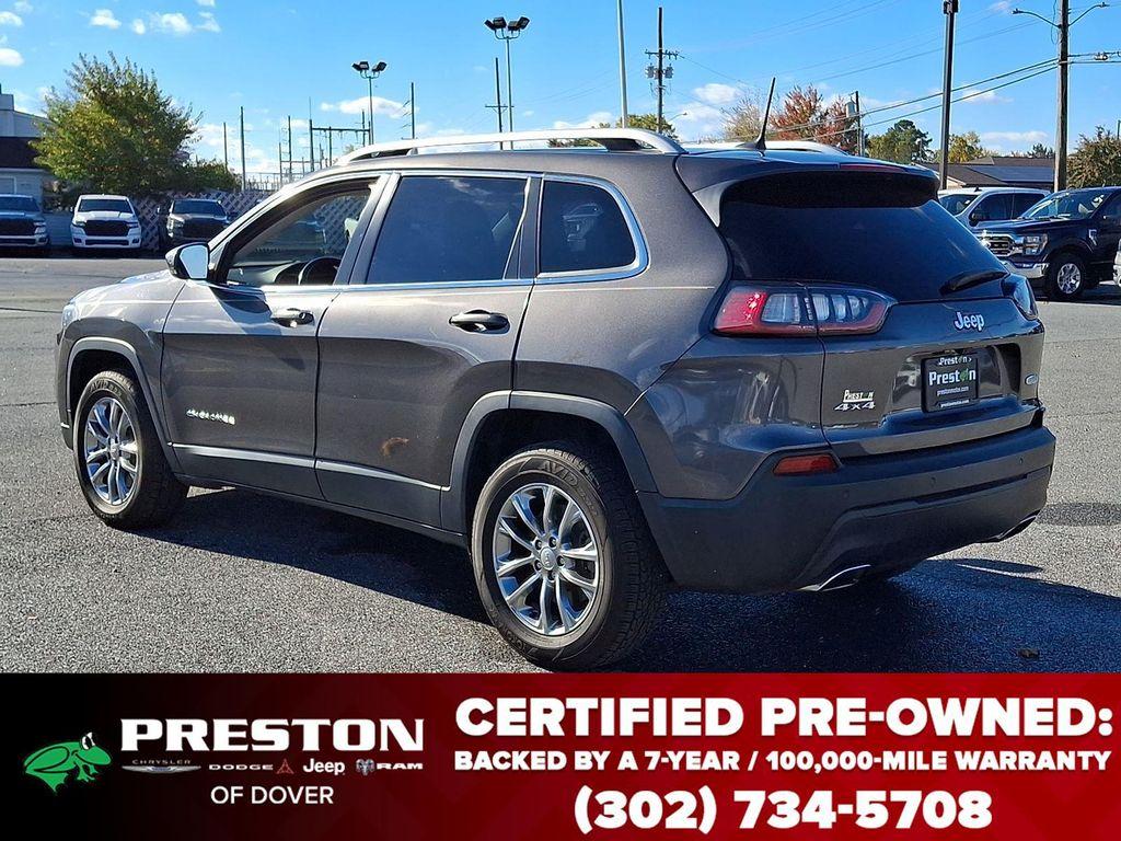 used 2021 Jeep Cherokee car, priced at $19,695