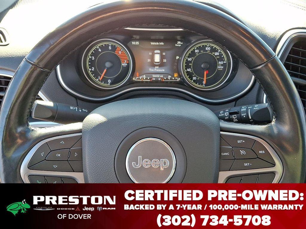 used 2021 Jeep Cherokee car, priced at $19,695