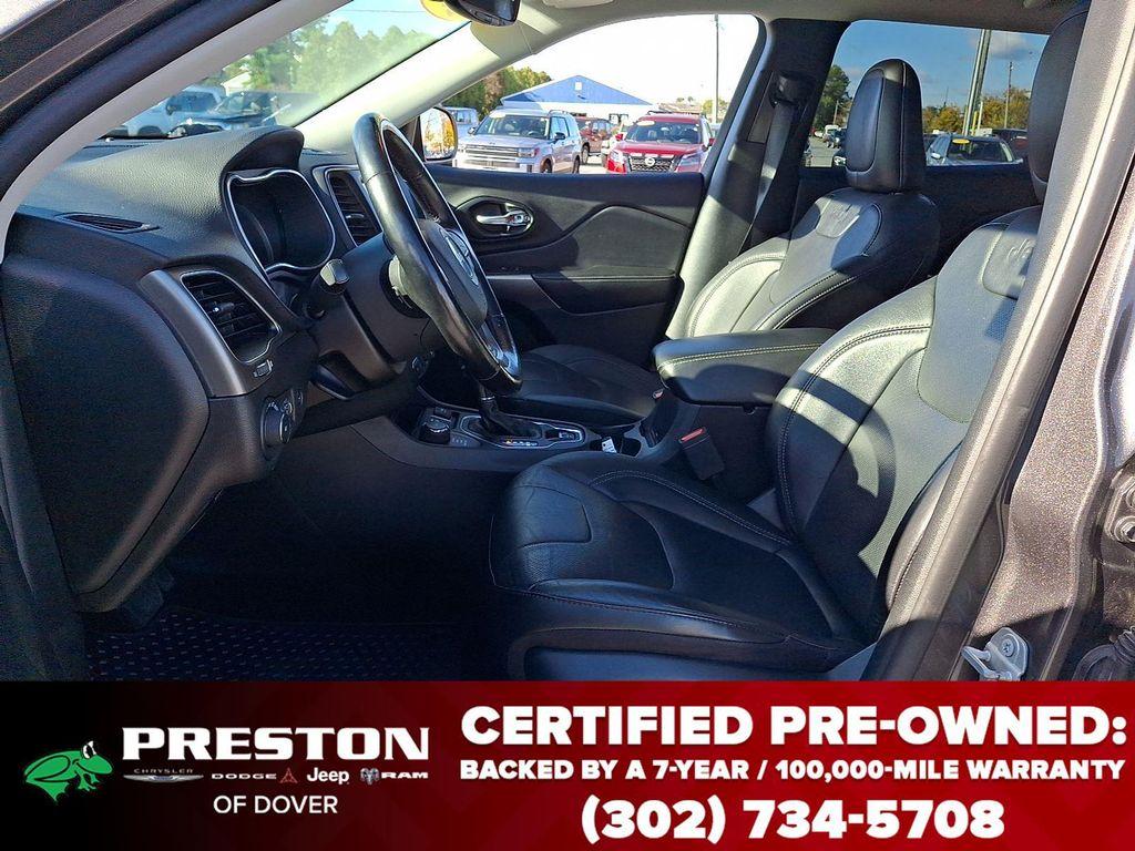 used 2021 Jeep Cherokee car, priced at $19,695