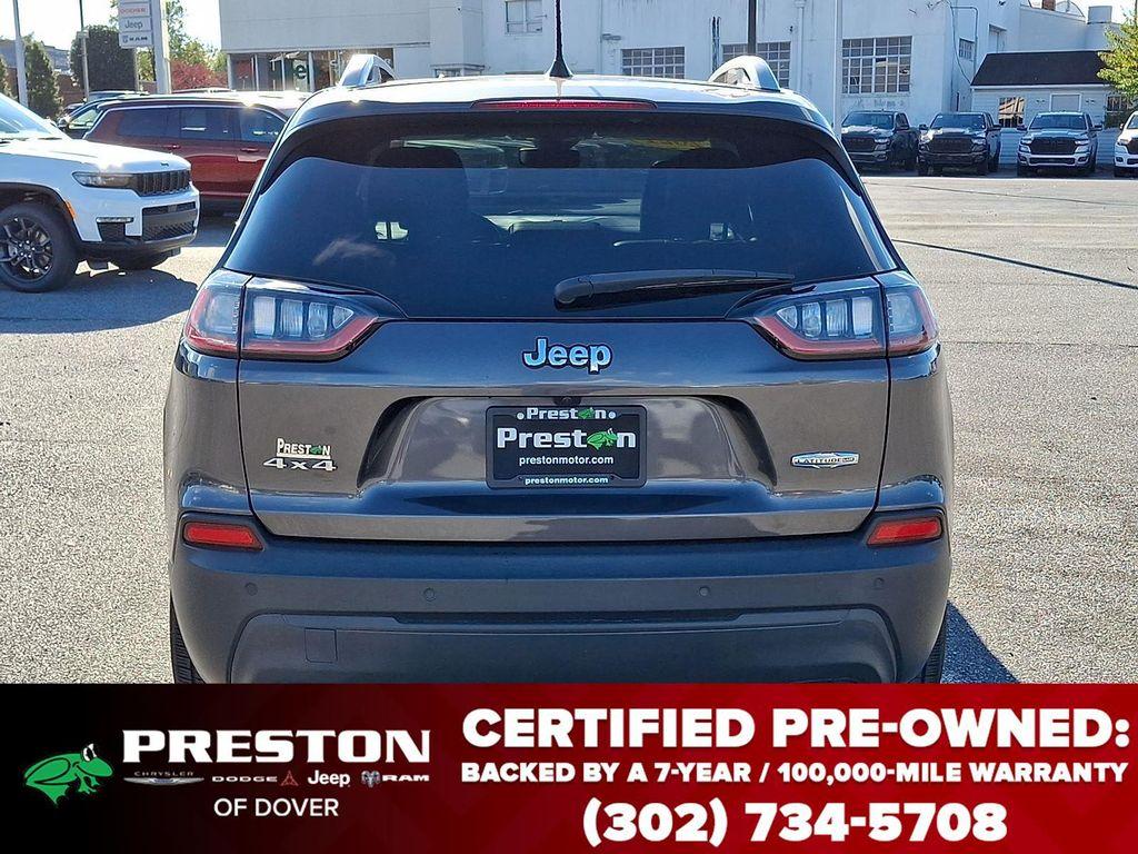 used 2021 Jeep Cherokee car, priced at $19,695