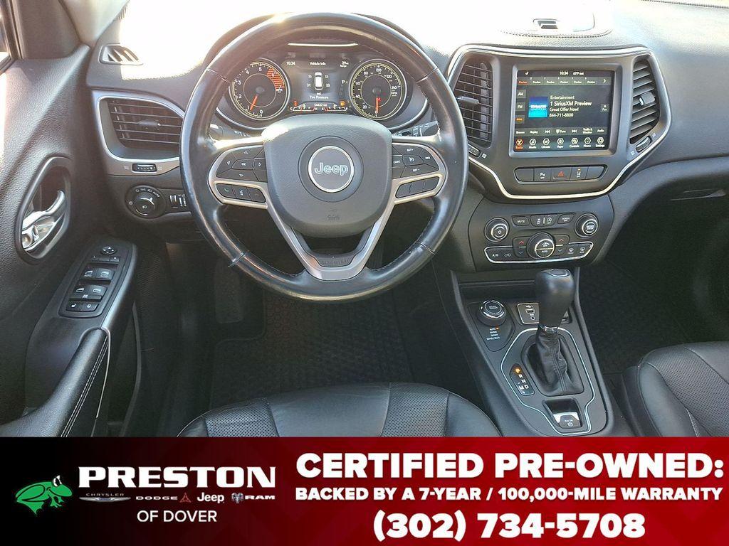 used 2021 Jeep Cherokee car, priced at $19,695