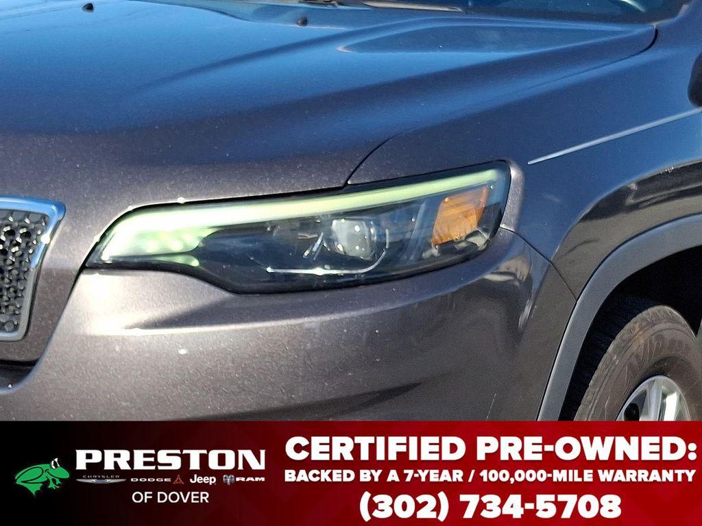 used 2021 Jeep Cherokee car, priced at $19,695