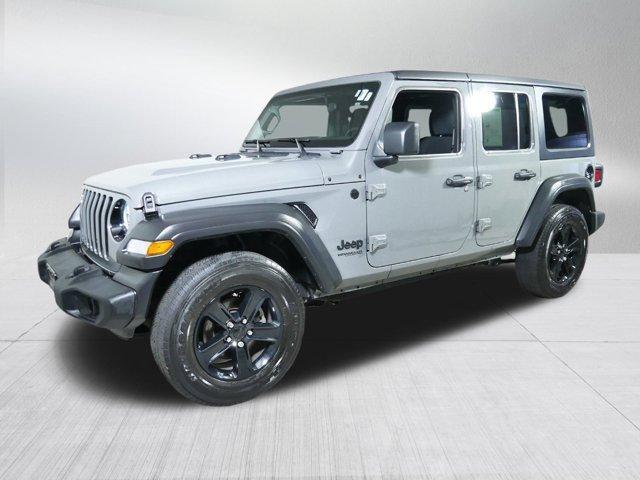 used 2020 Jeep Wrangler Unlimited car, priced at $31,473