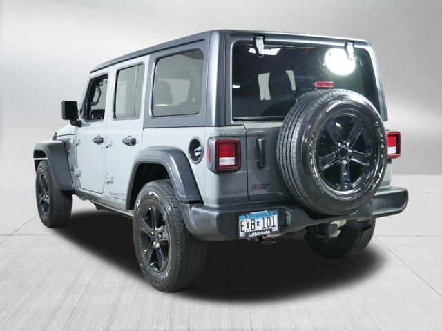 used 2020 Jeep Wrangler Unlimited car, priced at $31,473