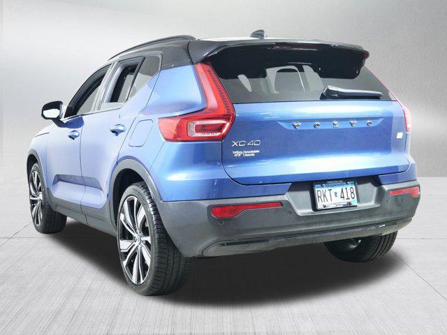 used 2021 Volvo XC40 Recharge Pure Electric car, priced at $28,878