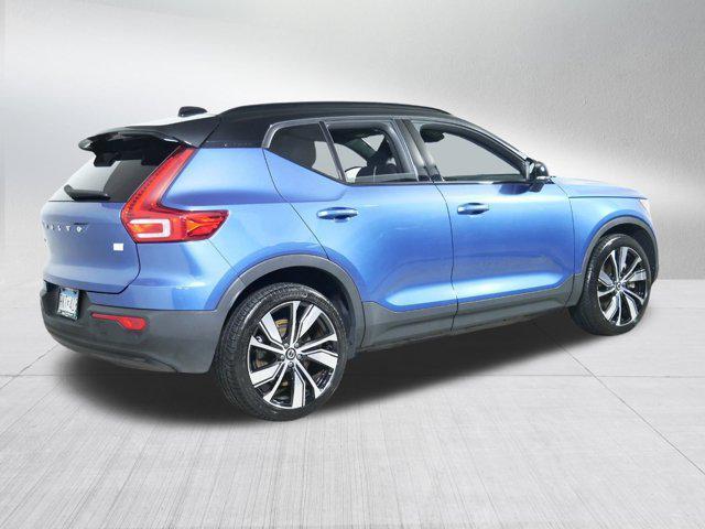 used 2021 Volvo XC40 Recharge Pure Electric car, priced at $28,878