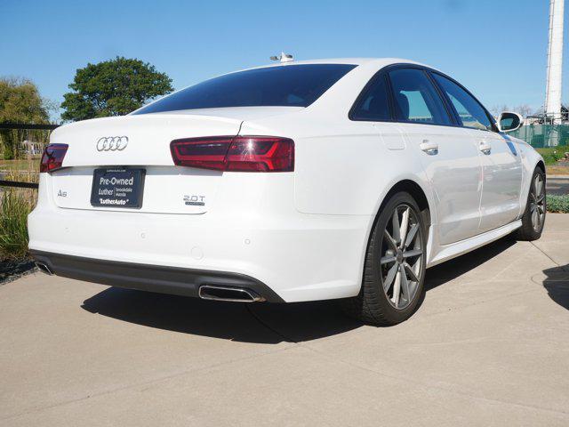 used 2018 Audi A6 car, priced at $17,500