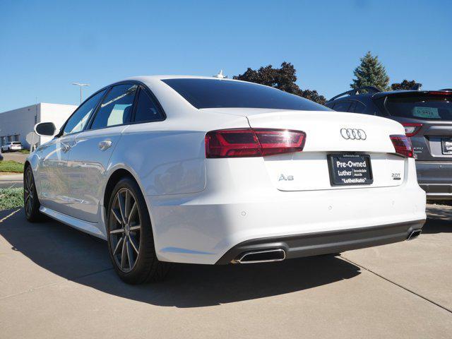 used 2018 Audi A6 car, priced at $17,500