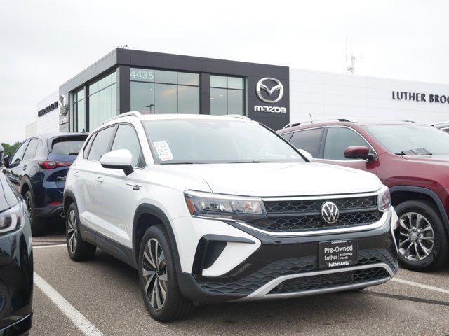 used 2022 Volkswagen Taos car, priced at $21,900