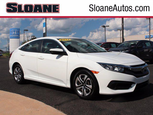 used 2017 Honda Civic car, priced at $16,383