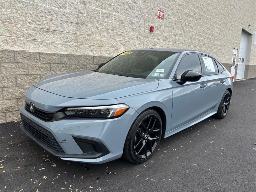 used 2022 Honda Civic car, priced at $22,999