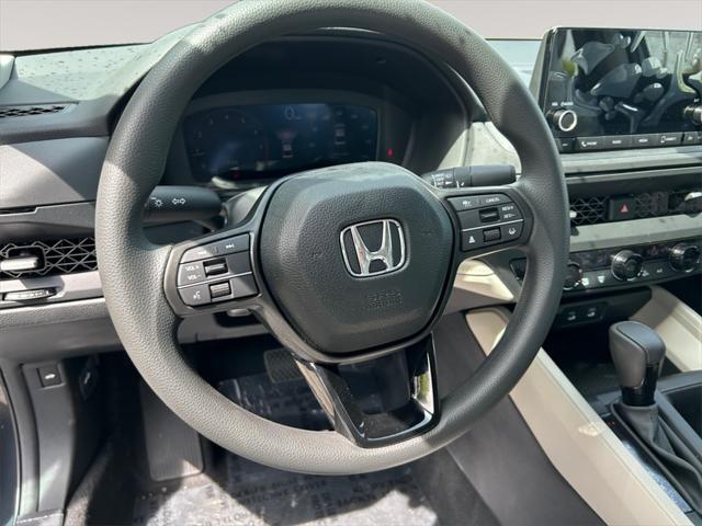 new 2025 Honda Accord car, priced at $31,710