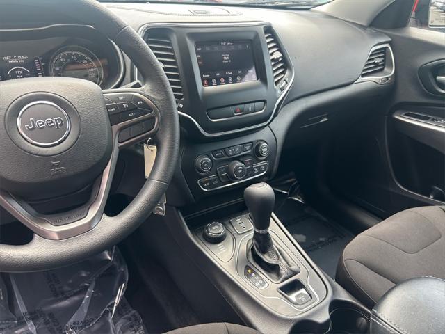 used 2021 Jeep Cherokee car, priced at $20,999