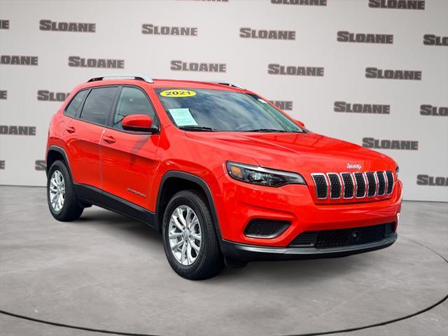 used 2021 Jeep Cherokee car, priced at $20,999