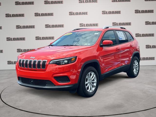 used 2021 Jeep Cherokee car, priced at $20,999