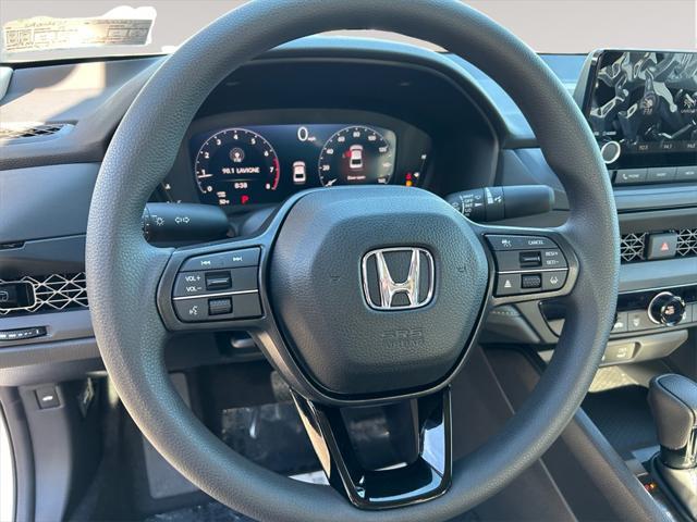 new 2025 Honda Accord car, priced at $29,845