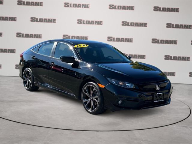 used 2020 Honda Civic car, priced at $20,842