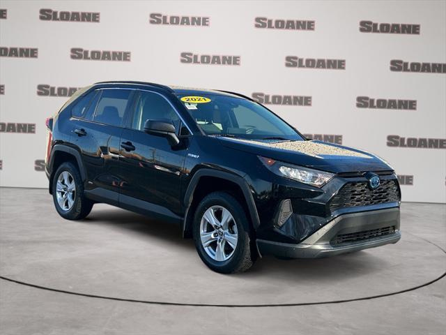 used 2021 Toyota RAV4 Hybrid car, priced at $27,999