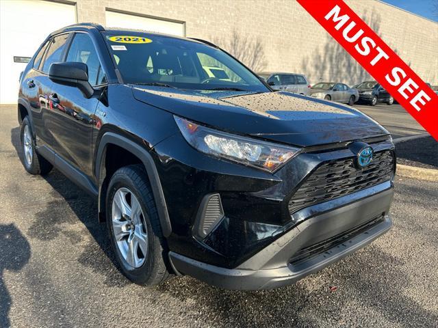 used 2021 Toyota RAV4 Hybrid car, priced at $26,205