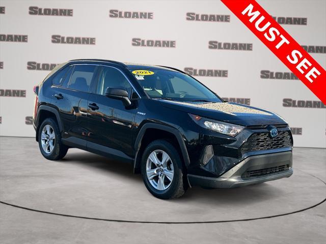 used 2021 Toyota RAV4 Hybrid car, priced at $26,205