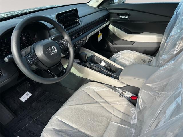 new 2025 Honda Accord car, priced at $31,655